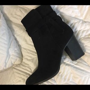 Black ankle boots